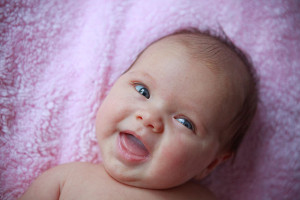 Smiling baby Charlotte Custody Lawyer Mecklenburg Divorce Attorney
