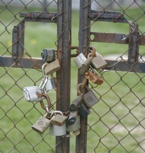 locked-gate-Charlotte-Monroe-Mooresville-Domestic-Violence-Civil-Harassment-Lawyer-285x300